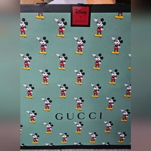 Disney x Gucci paper bag